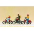  Figurines Vélomotoristes 