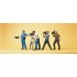  Figurines Equipe de television  