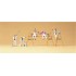  Figurines Peintres en batiment 