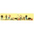  Figurines Ouvriers TP voirie 