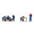  Figurines Pause des cheminots  
