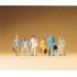  Figurines Passagers marchant 