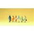 Figurines Passagers 