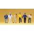  Figurines Travailleurs 