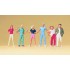  Figurines Jeunes gens 