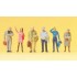  Figurines Passagers en attente 