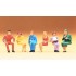  Figurines Personnes assises 