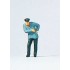  Figurine Conducteur de locomotive 