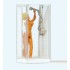  Figurine Femme sous la douche 