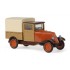  Miniature Renault NN plateau baché marron/beige 