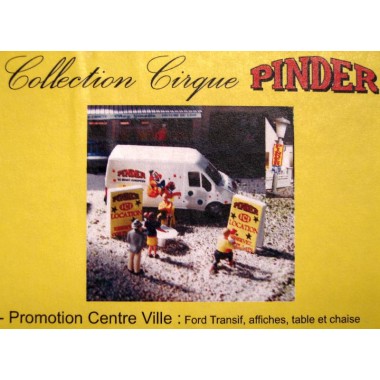 Ensemble "Promotion centre-ville" du cirque Pinder Ensemble "Promotion centre-ville" du cirque Pinder
