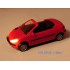 Miniature Peugeot 206 Cabriolet Bleu, Phares eclairés 