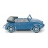  Miniature Volkswagen Coccinelle 1200 cabriolet bleue 1961 