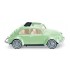  Miniature Volkswagen Coccinelle 1200 toit ouvrant verte 