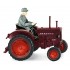  Miniature tracteur Hanomag R16 bordeaux 1953 
