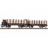  Coffret de 2 wagons porte-grumes, type R 02, de l'ÖBB, Epoque 3 