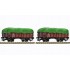  Coffret de deux wagons de marchandises de la DSB, Epoque 3 