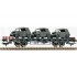  Wagon plat type de construction S 14 chargé de Minitank DRG, Epoque 2 