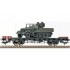  Wagon plat type de construction S 14 chargé de Minitank DRG, Epoque 2 