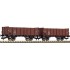  Wagons de marchandises découverts, type Om, de la DSB, kit de 2, Epoque 3 