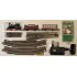 Coffret de train Marchandises, rails avec ballast Fleischmann "Profi"