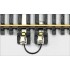 Clip d'alimentation double pour rail "Modele" Fleischmann