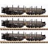  Wagons transport matériaux type Samms DB AG, set de 3, Epoque 5 