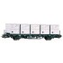  Wagon plat avec conteneurs, DR, Epoque 3 