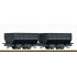  Wagonnets de mine, kit de 2 wagons 