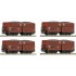  Coffret de 4 wagons autodéchargeables n° 2 de la DB, Epoque 3 