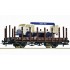  Wagon plat ÖBB chargé d'un camion Steyr 480-LKW Bières Zipfer, Epoque 3 