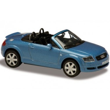 Miniature Audi TT Roadster 2004 bleu