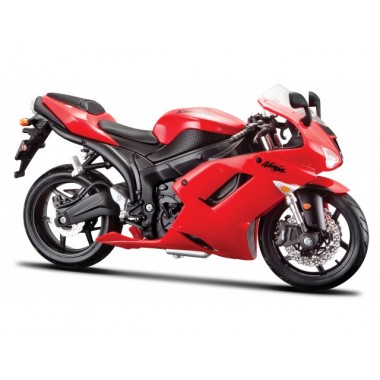 Miniature Kawasaki Ninja ZX-6R rouge Miniature Kawasaki Ninja ZX-6R rouge