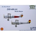 Maquette De Havilland DH-60GIII Moth Major 