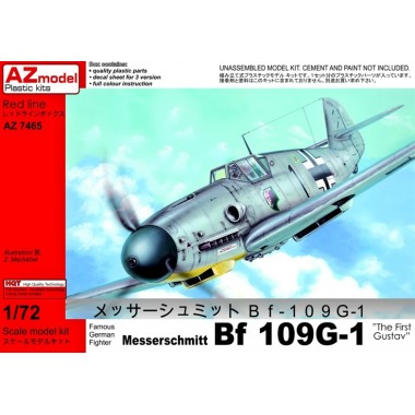 Maquette Messerschmitt Bf 109G-1 The First Gustav