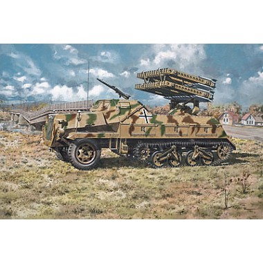 Maquette Sd.Kfz.4/1 (8cm) Raketen-Vielfachwerfer auf Panzerwerfer 42 Maquette Sd.Kfz.4/1 (8cm) Raketen-Vielfachwerfer auf Panzerwerfer 42