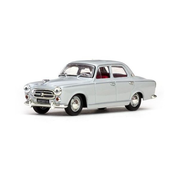 Peugeot 403 Berline Minialuxe 1/43 – Collection Série Punch – Jaune (Boîte Abîmée)