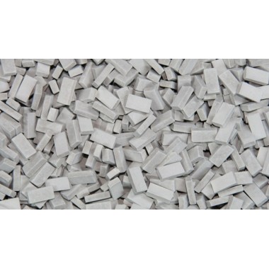 Briques (RF) gris foncé, 1000 pièces Briques (RF) gris foncé, 1000 pièces