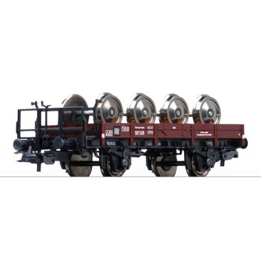 Wagon de marchandises chargé d'essieux, ÖBB, Epoque 4 Wagon de marchandises chargé d'essieux, ÖBB, Epoque 4