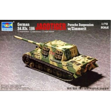 Maquette German Sd.Kfz. 186 Jagdtiger Porsche Suspension w/Zimmerit Maquette German Sd.Kfz. 186 Jagdtiger Porsche Suspension w/Zimmerit