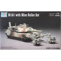 Maquette M1A1 with Mine Roller Set
