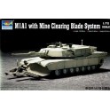 Maquette M1A1 with Mine Clearing Blade System