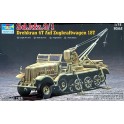 Maquette Sd.Kfz. 9/1 mit Drehkran 6t auf Zugkraftwagen 18t