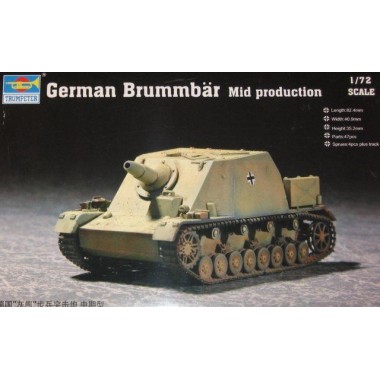 Maquette German Brummbär Mid Production Maquette German Brummbär Mid Production
