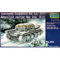 Maquette Ammunition Truck on base Light Tank PzKpfw 38(t)