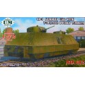 Maquette OB-3 Armored railway car & two T-26 turrets