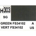 Gunze H303 Vert FS34102 Satiné peinture acrylique 10 ml