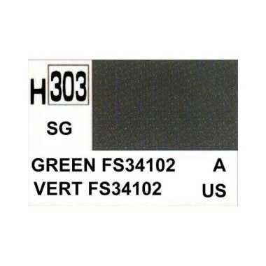 Gunze H303 Vert FS34102 Satiné peinture acrylique 10 ml Gunze H303 Vert FS34102 Satiné peinture acrylique 10 ml