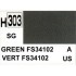Gunze H303 Vert FS34102 Satiné peinture acrylique 10 ml