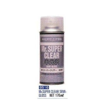 Mr. Super Clear, Vernis satiné, Bombe 170 ml Mr. Super Clear, Vernis satiné, Bombe 170 ml